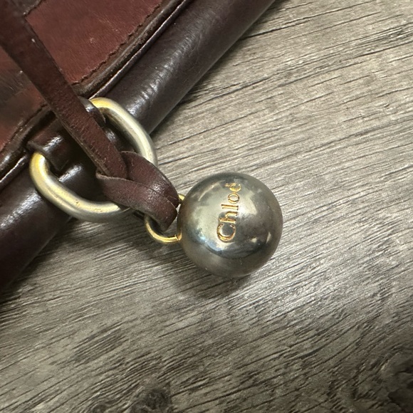 Chloe Dark Brown Leather Wallet - Picture 6 of 7